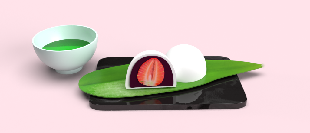 架空イチゴ大福