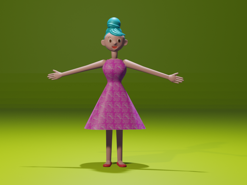 キャラができたので踊らせます！