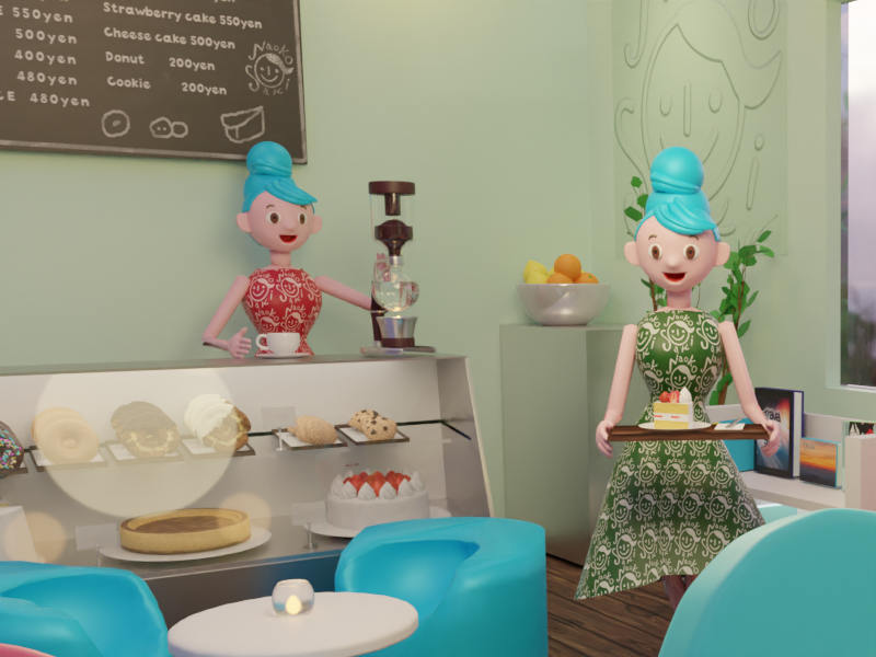 ショーケースも充実