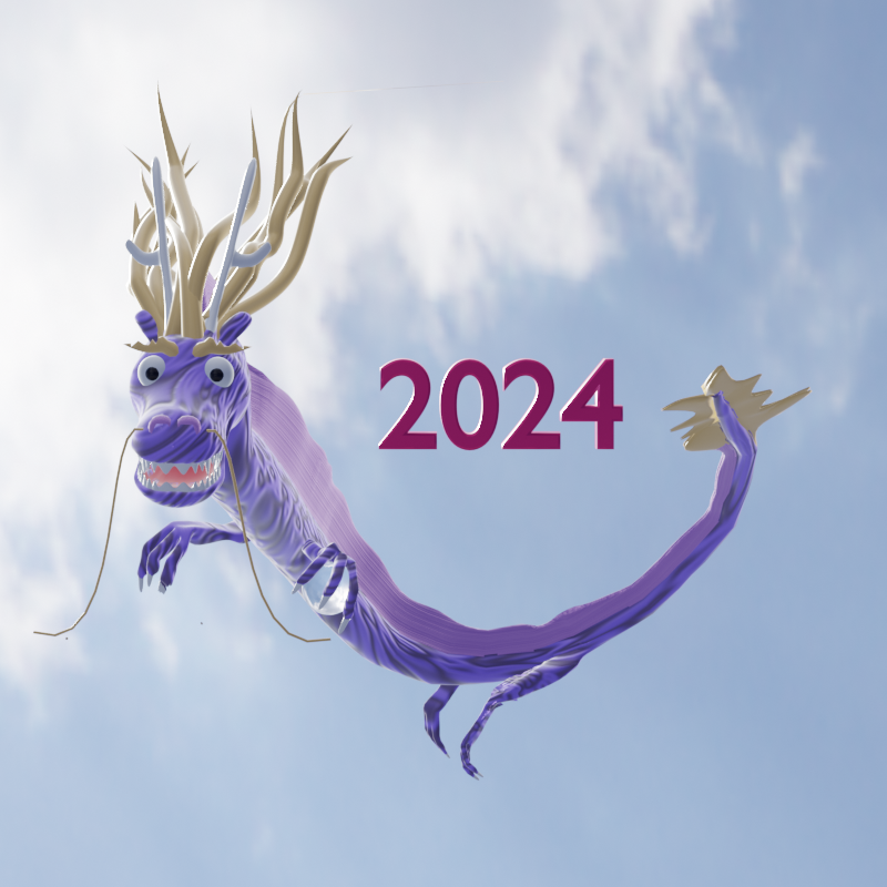 龍の髪と黒目も直したい！