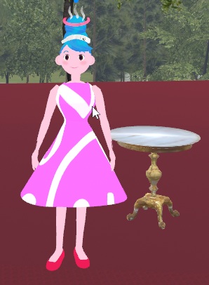 テーブルできた～