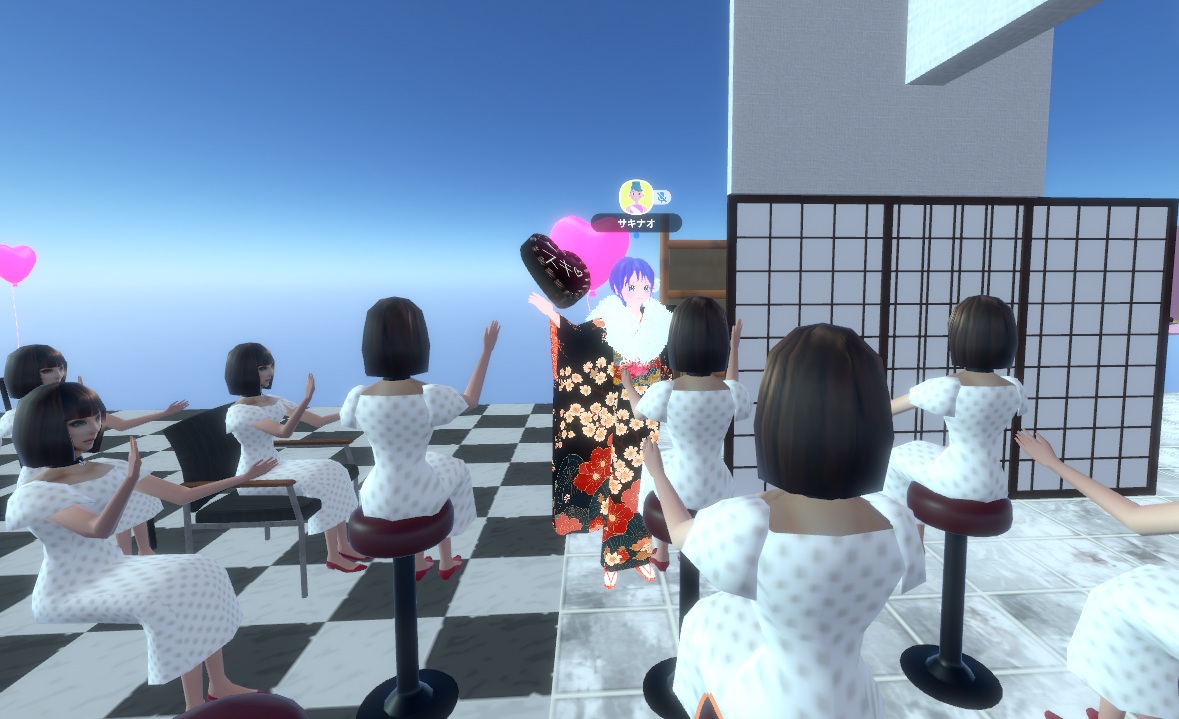 いろんな座面高作成、美女いっぱい